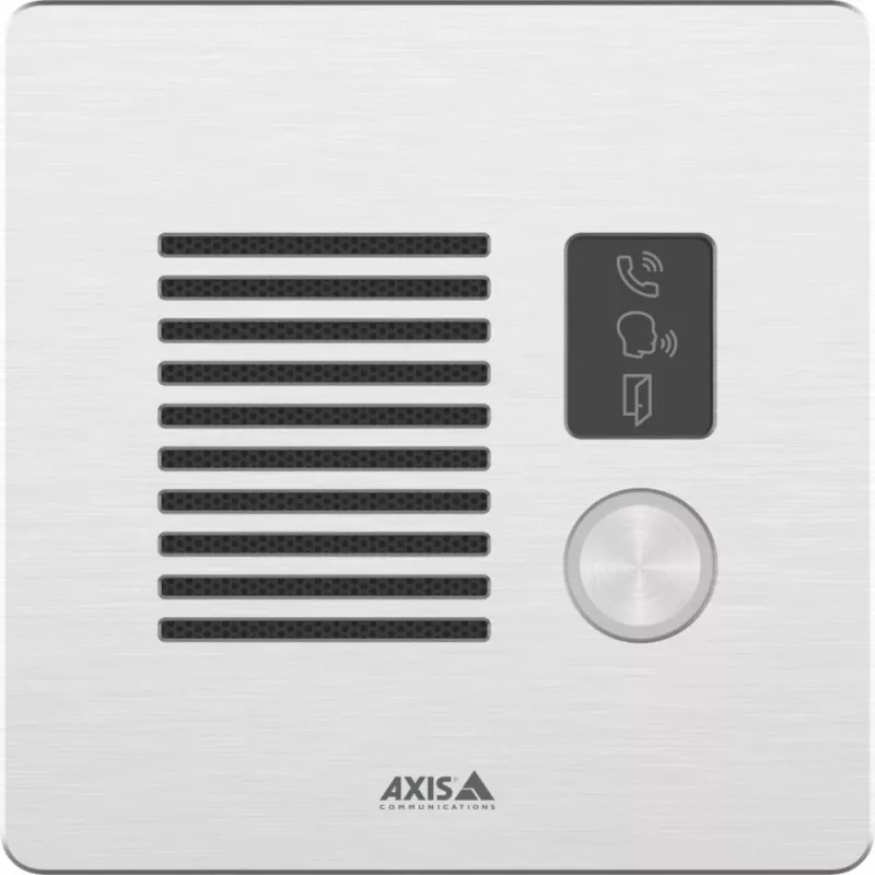 Axis I7010-VE intercomunicador de red, cableado, acero inoxidable, IP66/IP69, 92 dB