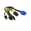 Supermicro - CBL-PWEX-1017 Cable de alimentación GPU - alimentación interna, 8 pines a PCIe Power (6+2) de 8 pines 20 cm