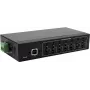 Hub USB Exsys EX-11217HMVS — hub metálico de 7 puertos con protección ESD de 15 kV