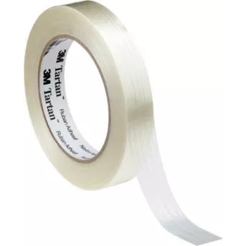Cinta adhesiva 3M 89537550 apta para interior 50 m polipropileno reforzado con fibra de vidrio transparente
