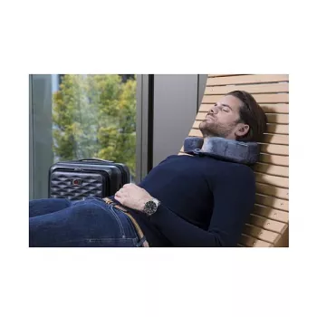 Almohada de viaje para el cuello WENGER con espuma viscoelástica gris (611884)