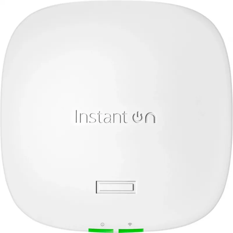 HPE Networking Instant On AP32 (EU) punto de acceso en pack con fuente de alimentación, doble radio, LAN de 2,5 Gbit/s, PoE, blanco