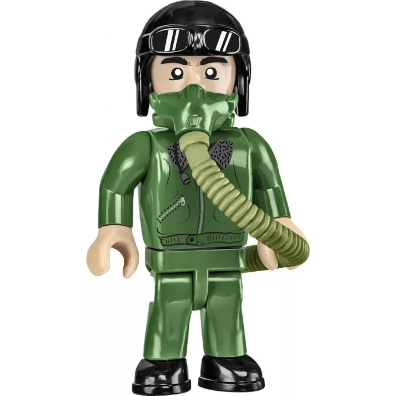 Juguete de construcción Cobi Lim-5 MiG-17F Alemania Oriental Fuerza Aérea modelo 5825, set de construcción