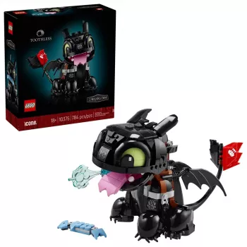 LEGO ICONS 10375 Cómo entrenar a tu dragón: Desdentado