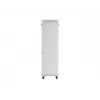 Armario rack de suelo LANBERG 19 pulgadas 42U 600×600 mm gris con puerta de cristal y LCD (flat pack)
