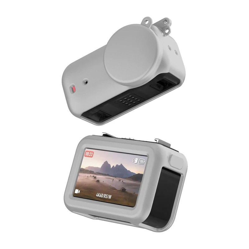 Funda protectora de silicona Puluz para DJI Osmo Nano (gris)