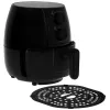 Freidora de aire Adler AD 6312 — 2,5 L, 1600 W, negra, 80–200 °C, temporizador de 60 minutos