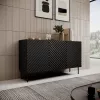 Cómoda 3D2SZ ONDA 150x45x85 negro