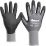 Guantes de trabajo cimco 141266 — guantes de protección, negro y gris, talla no indicada