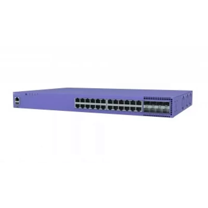 Extreme Networks ExtremeSwitching 5320-24P-8XE switch gestionable L2/L3, 24x 10/100/1000 PoE+, 4x 1/10 Gigabit SFP+, 2x SFP-DD, apilable