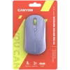 Ratón CANYON MW-22 2 en 1 BT/inalámbrico lavanda