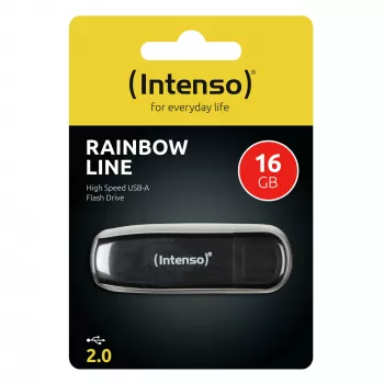 MEMORY DRIVE FLASH USB2 16 GB/NEGRO 3502470 INTENSO