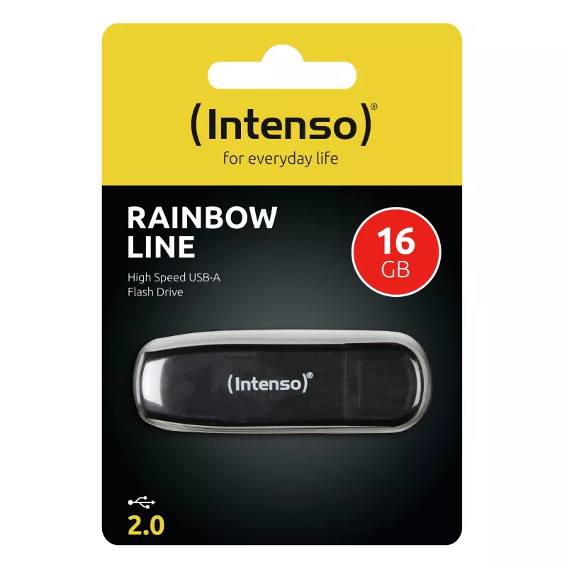 MEMORY DRIVE FLASH USB2 16 GB/NEGRO 3502470 INTENSO