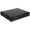 Cajón extraíble con cerradura para montaje en rack ROLINE 19 inch 2U, plástico ABS, 2 U