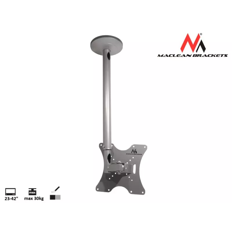 Soporte de techo ajustable Maclean MC-504A S 23-42 30kg