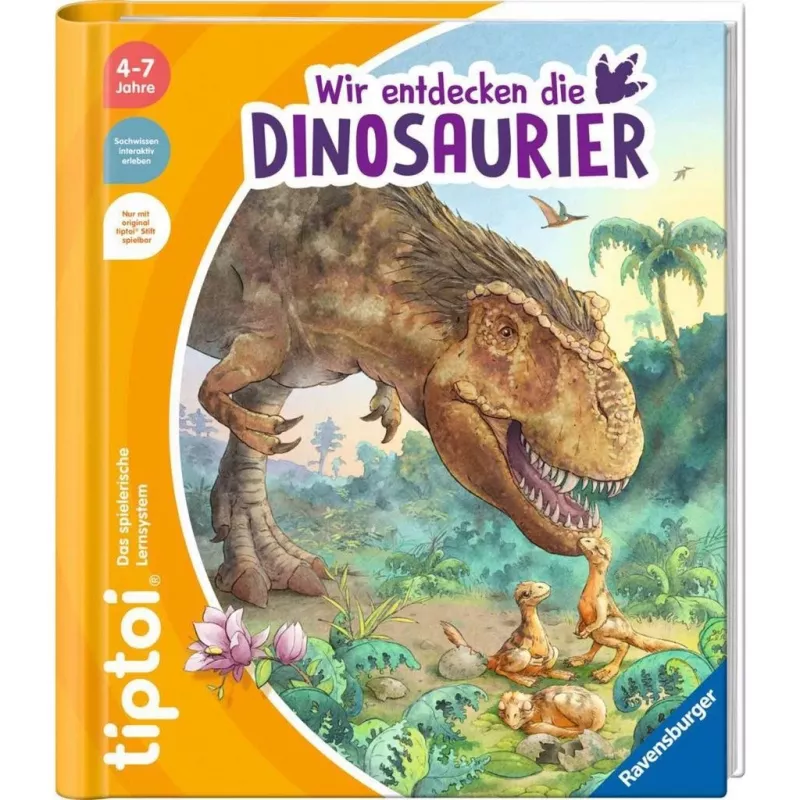 tiptoi Wir entdecken die Dinosaurier, libro educativo