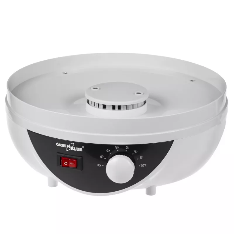 Deshidratador de setas, verduras y frutas GreenBlue, 250W de potencia, muy silencioso, 5 tamices, GB195