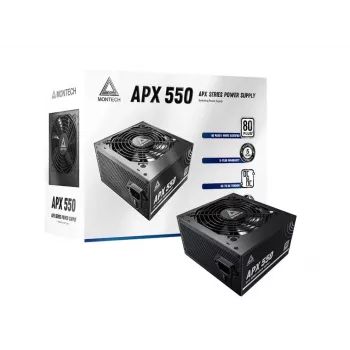 Montech APX550 fuente de alimentación 550 W 20+4 pin ATX ATX negro