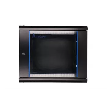 Rack de pared Extralink 9U 600x600 negro