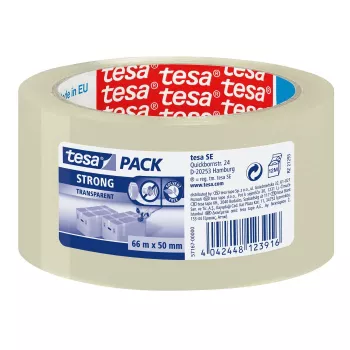 Cinta TESA Clear Strong 66 m polipropileno