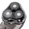 Afeitadora rotativa Camry Premium CR 2925 para hombre con recortadora, gris
