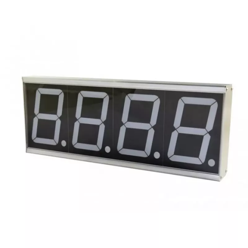 Reloj de pared digital ALLNET ALL-POE-CNT-1 rectangular gris (ALL-PoE-CNT-1)
