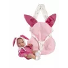 Muñeca bebé Llorens 35 cm vinilo con rasgos realistas y cuerpo blando