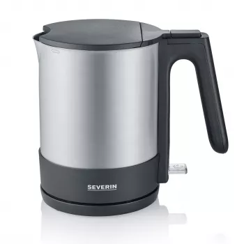 Severin WK 3409 Hervidor de agua 1,7 L Negro - Acero inoxidable 2200 W (WK 3409)