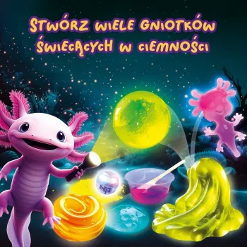 Set Slumi Science - pelota antiestrés luminosa