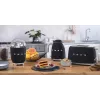 Tostadora Smeg 50's Style TSF01BLMEU 2 rebanadas Negro Acero inoxidable