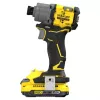 Stanley SFMCF830D2K-QW atornillador de impacto sin escobillas, 2×2,0 Ah, 3200 rpm, negro/amarillo
