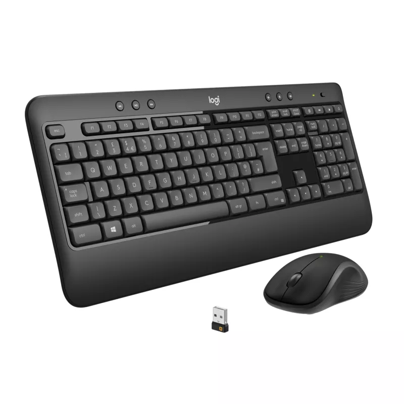 Logitech MK540 Advanced – conjunto teclado-ratón – inalámbrico – 2,4 GHz – QWERTY – italiano