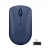 Ratón óptico inalámbrico Lenovo 540 RF, ambidiestro, 2400 DPI, receptor USB‑C de 2,4 GHz, azul