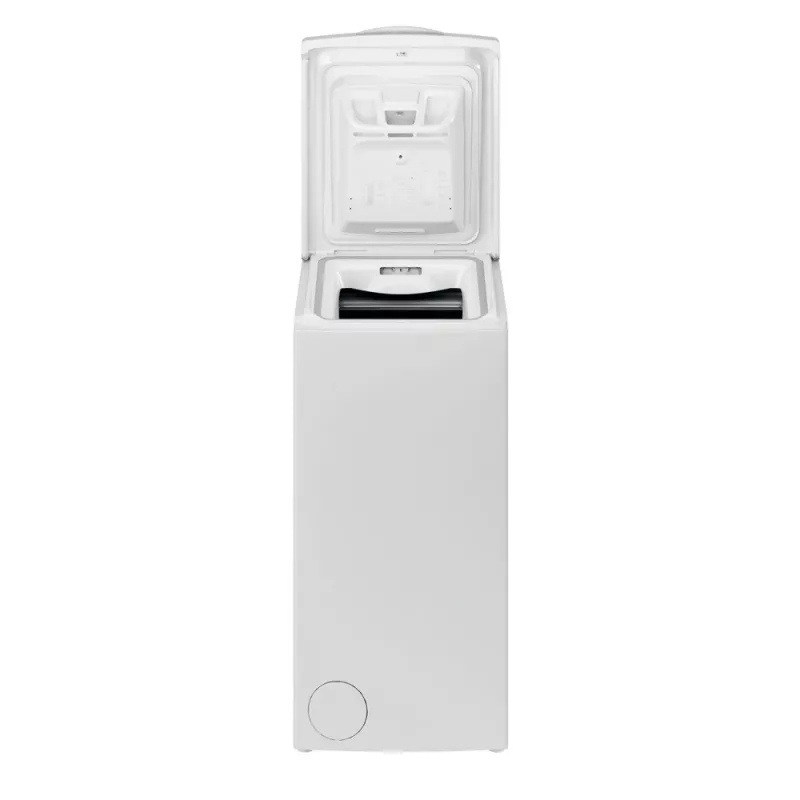 Lavadora de carga superior INDESIT BTW L60400 EE/N, clase energética D, 6 kg, 1000 rpm, profundidad 60 cm