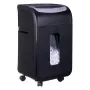 Activejet ASH-2502C trituradora de papel, P-4, 25 hojas, 28 l, fragmentos de 4x40 mm, negro