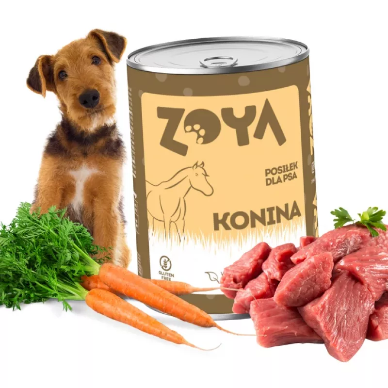 ZOYA caballo - comida húmeda para perros - 400 g