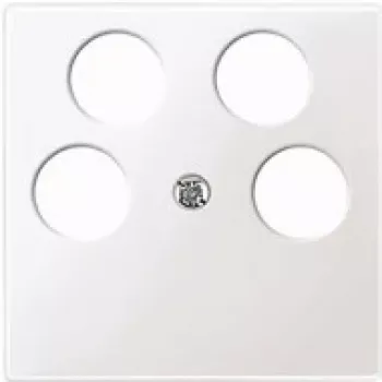 Merten 296525 placa mural/tapa de interruptor blanca (296525)