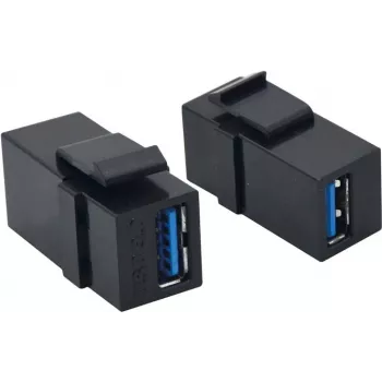 VALUE Módulo Keystone USB 3.0, negro (25.99.8207)