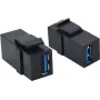 VALUE Módulo Keystone USB 3.0, negro (25.99.8207)