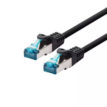 Cable de red LOGON TCR55SS003BL Cat5e F/UTP (FTP) RJ-45–RJ-45 0,3 m negro