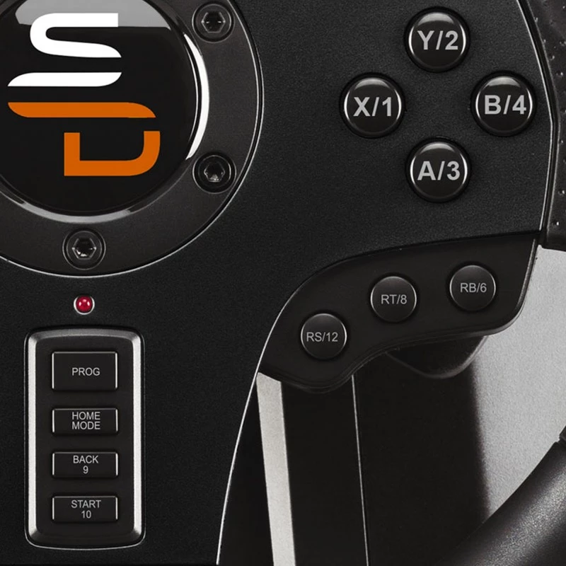 Volante + pedales gaming Subsonic SA5595-PC negro USB