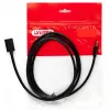 Cable USB UNITEK Y-C447GBK 0,5 m USB 2.0 negro