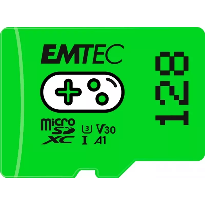 Tarjeta de memoria Emtec 128GB MicroSDXC UHS-I ECMSDM128GXCU3G