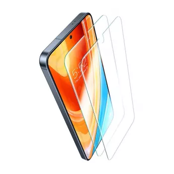 Protector de pantalla de cristal templado Torras para Samsung S24+ — dureza 9H, resistente a arañazos