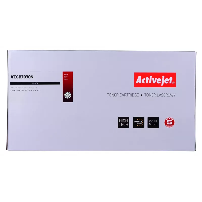 Activejet ATX-B7030N Tóner (sustituto de Xerox 106R03395; Supreme; 15000 páginas; negro)