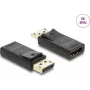Adaptador DELOCK DisplayPort 1.4 activo a HDMI 8K con función HDR, alimentado por USB