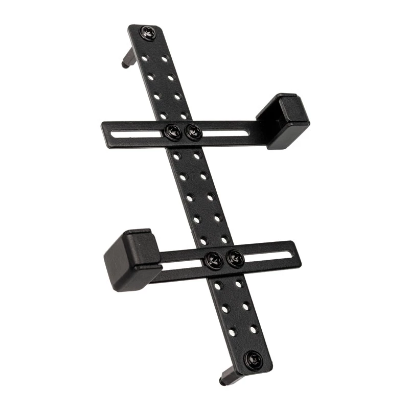 Lian Li GB-002 soporte universal para tarjeta gráfica, acero, 128,4 mm, negro, 2 uds.