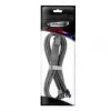 CableMod C-Series Pro ModMesh cable de alimentación con funda de 16 pines a 2×8 pines para fuentes de alimentación Corsair Type 3/4, carbono, 60 cm