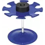 Soporte de sellos WEDO 64 803 azul metal 100 mm para 8 sellos