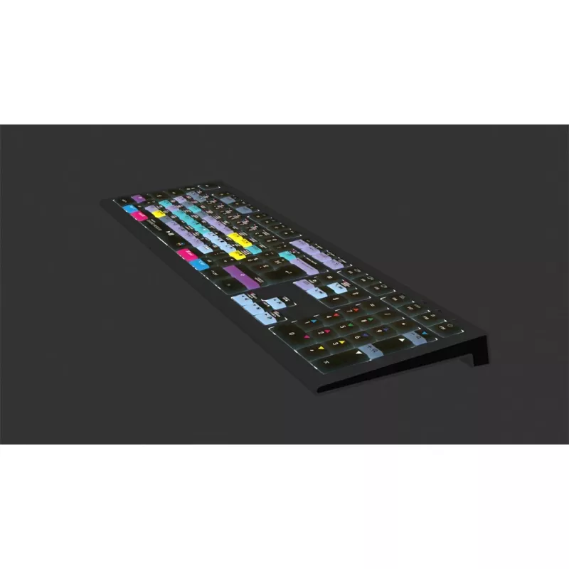 Teclado Logickeyboard ASTRA 2 USB AZERTY English negro (LKB-RESB-A2M-FR)